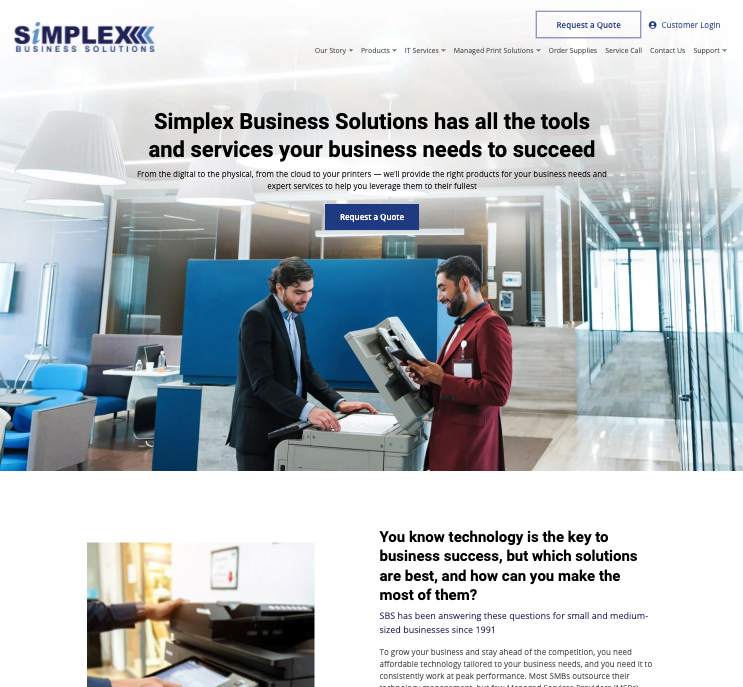 simplex-website