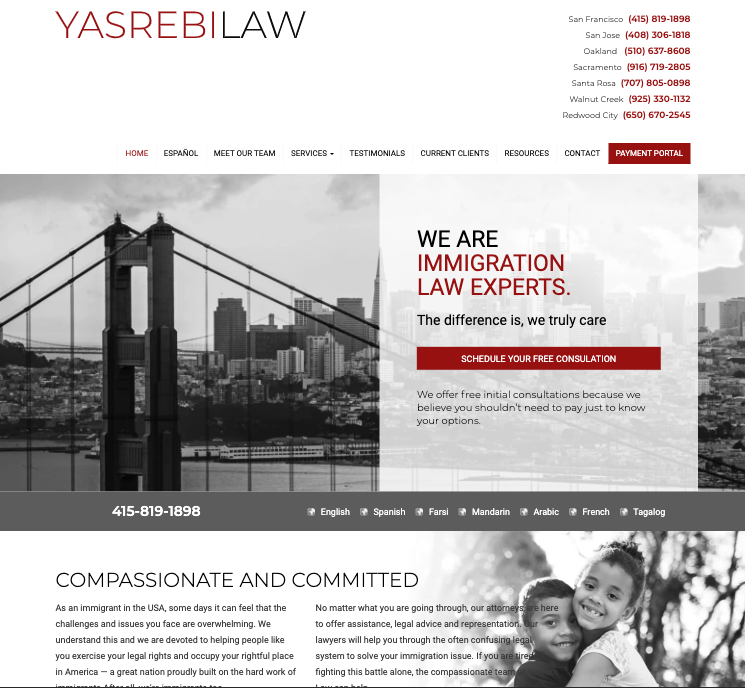 yesarabi-website